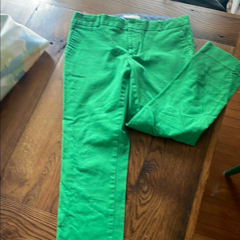 Banana Republic Green Ankle Pants